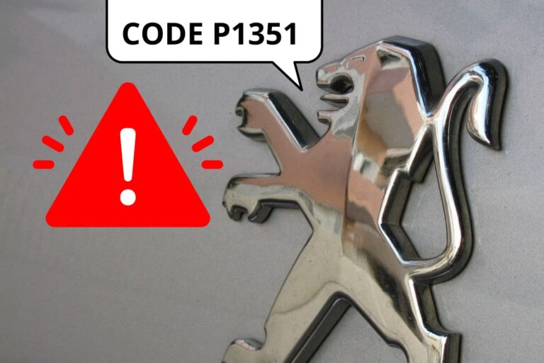 code p1351 peugeot