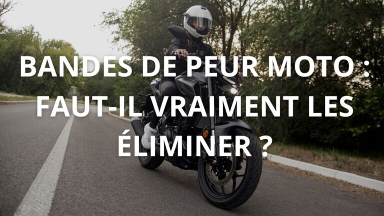 bandes de peur moto