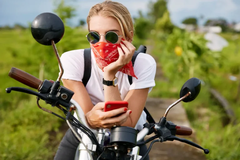 motard pause